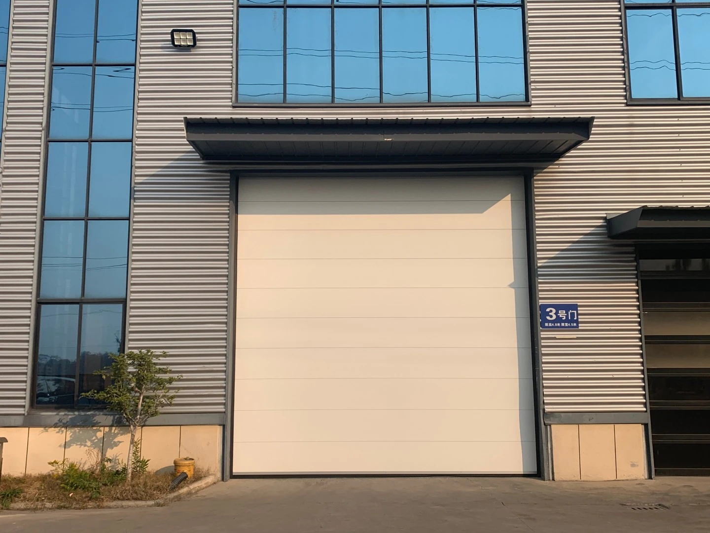 安必信工业门益阳服务站生产基地
